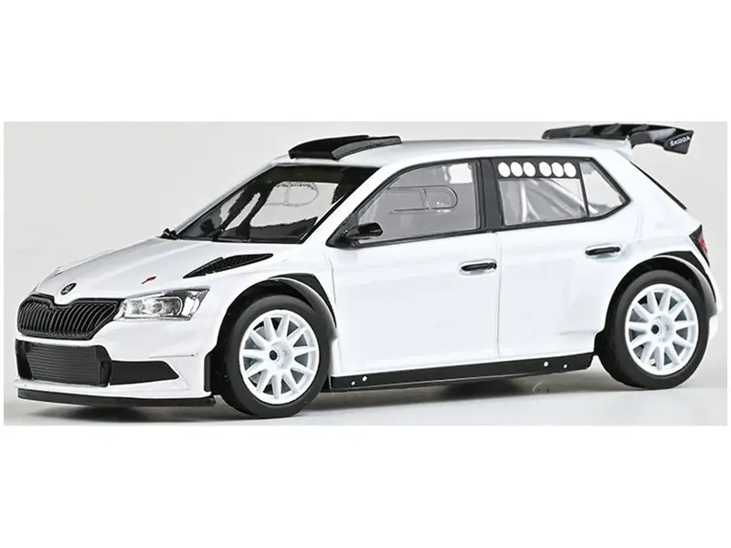 Skoda Fabia III FL Rally2 Evo 2019 White (V1) 1