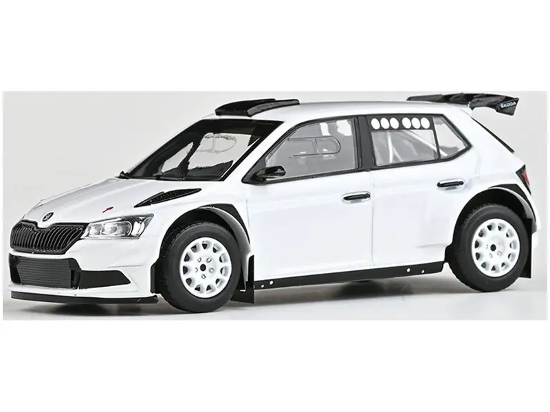 Skoda Fabia III FL Rally2 Evo 2019 White (V3) 1