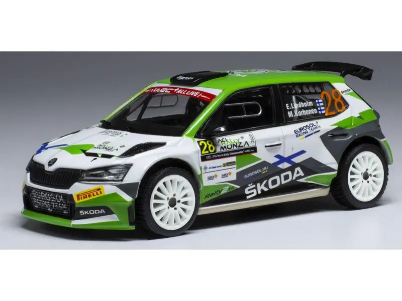 Skoda Fabia R5 Evo #28 WRC Rallye Monza 2020 E.Lindholm/M.Korhonen 1