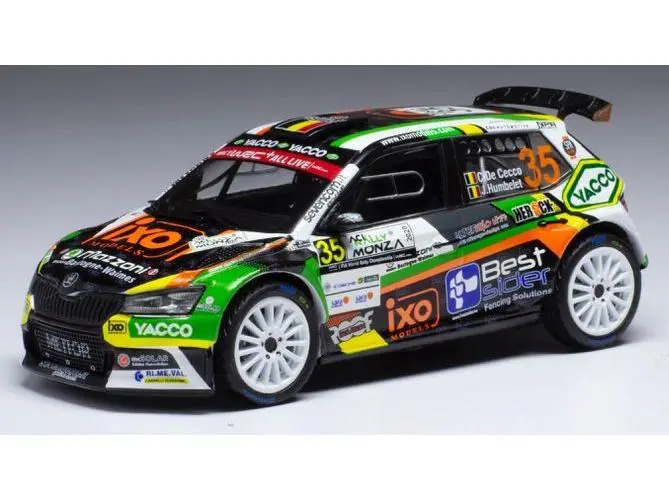 Skoda Fabia R5 Evo #35 WRC Rallye Monza 2020 C. De Cecco/J.Humblet 1