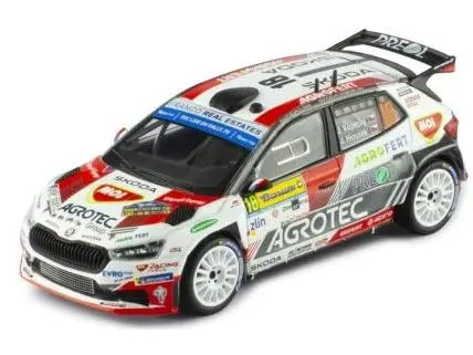 Skoda Fabia Rally2 #18 Barum Rally2023 Kopecky/Hlousek 1