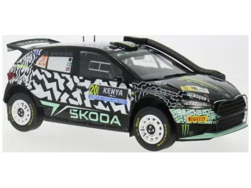 Skoda Fabia Rally2 #22 O.Solberg/E.Edmondson Safari Rallye Kenya 2024 1