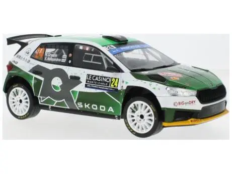 Skoda Fabia Rally2 #24 N.Gryazin/K.Aleksandrov Rallye WM Rally Monte Carlo 2023 1