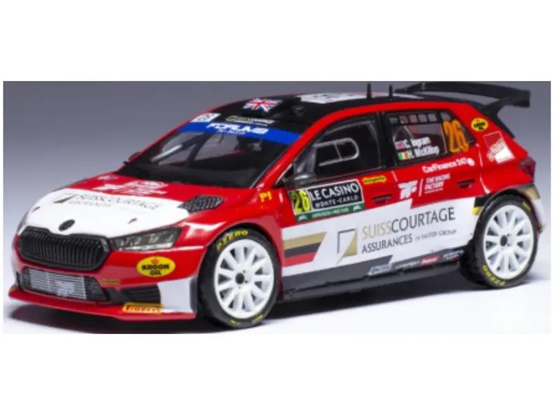 Skoda Fabia Rally2 #26 WRC Rallye Monte Carlo C.Ingram/H.MCKillop 1