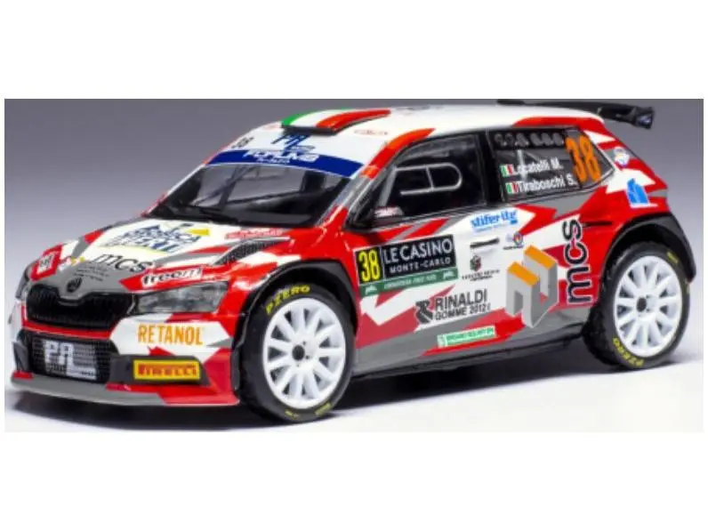 Skoda Fabia Rally2 #38 WRC Rallye Monte Carlo M.Locatelli/S.Tiraboschi 1