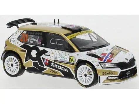 Skoda Fabia Rally2 EVO #20 WRC Monza 2021 A.Mikkelsen/P.Hall 1