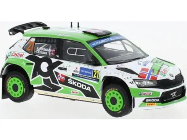 Skoda Fabia Rally2 EVO #21 Rallye WM Rallye Estland 2022 A.Mikkelsen/T.Eriksen 1