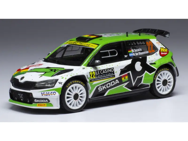 Skoda Fabia Rally2 EVO #22 Rally Monte Carlo 2021 M.B Wilkinson/M.Der Ohannesian 1