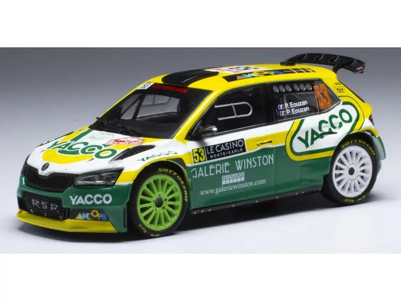 Skoda Fabia Rally2 EVO #53 Rally Monte Carlo 2021 P.Eouzan/P.Eouzan 1