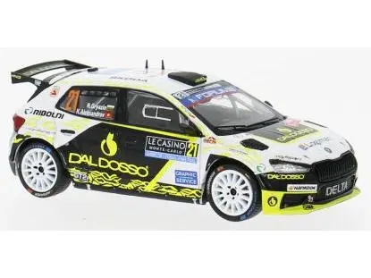Skoda Fabia RS Rally2 WRC Rally Monte Carlo 2025 #21 N.Gryazin/K.Aleksandrov 1