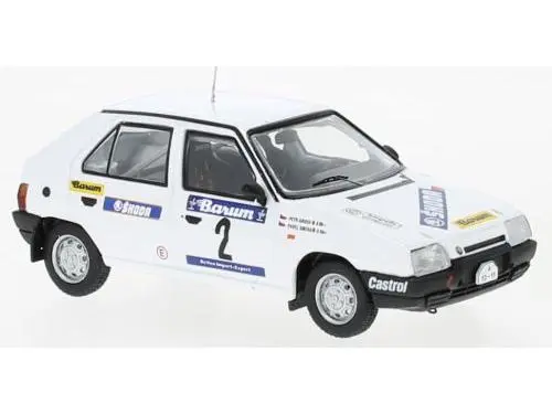 Skoda Favorit 136 L #2 Rallye Valasskaa Zima 1989 P.Sibera/P.Gross 1