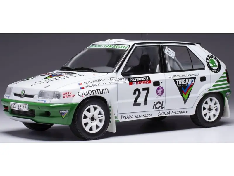Skoda Felcia Kit Car #27 P.Sibera/P.Gross RAC Rally 1995 1