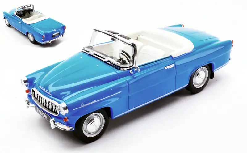 SKODA FELICIA CABRIO 1959 LIGHT BLUE 1