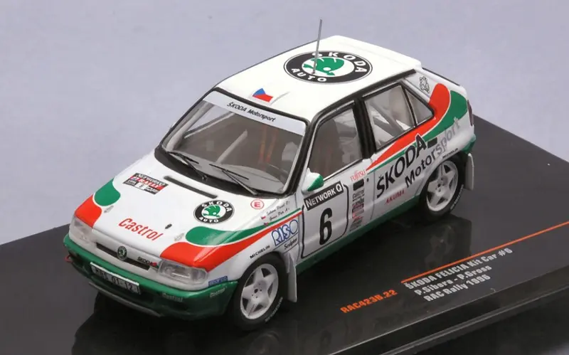 SKODA FELICIA KIT CAR N.6 RAC RALLY 1996 SIBERA/GROSS 1