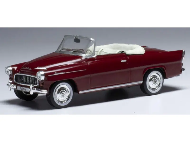 Skoda Felicia Roadster Red 1959 1