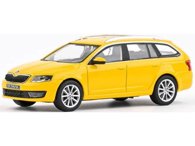 Skoda Octavia III Estate 2013 Yellow Taxi 1