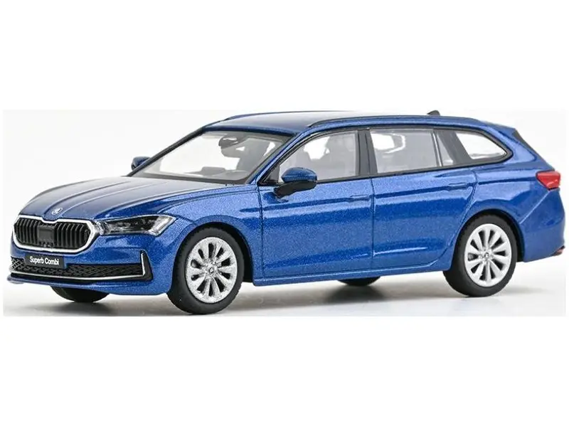 Skoda Superb IV Estate 2023 Blue Cobalt Metallic 1
