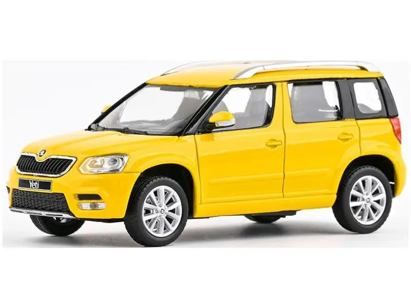 Skoda Yeti FL 2013 Yellow Taxi 1