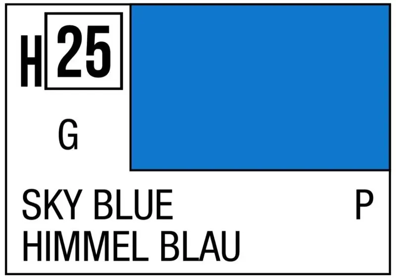 SKY BLUE GLOSS ml 10 Pz.6 - Gunze - GU0025