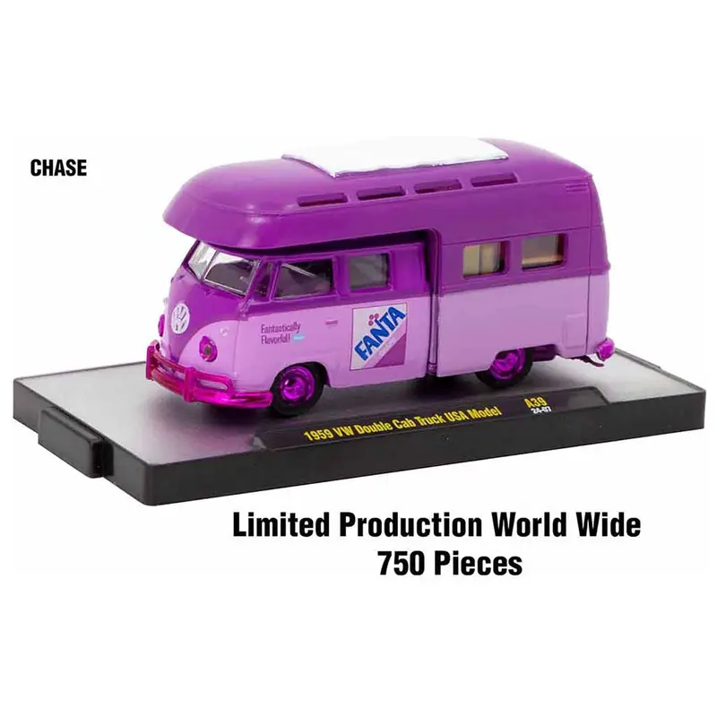 "Sodas" Set of 3 pieces Release 39 Limited Edition to 9250 pieces Worldwide 1/64 Diecast Model Cars by M2 Machines