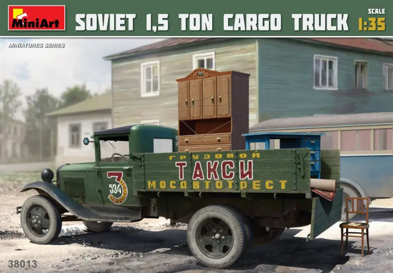 SOVIET 1,5 TON CARGO TRUCK KIT 1