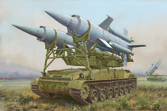 SOVIET 2K11A TEL W/MISSILE KRUG-A KIT 1