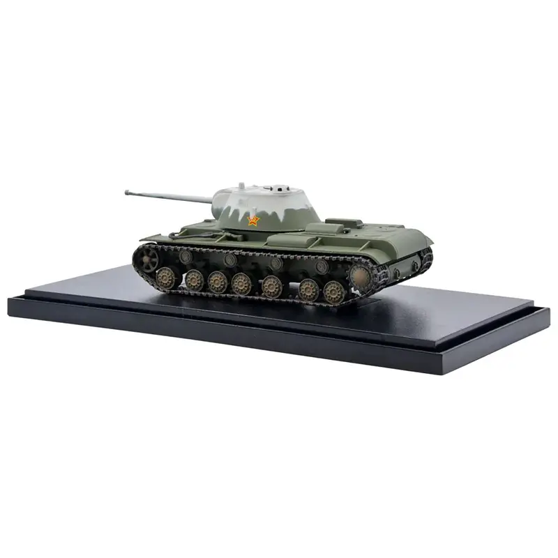 Soviet Kliment Voroshilov KV-3 Heavy Tank Winter Camouflage 1/72 Diecast Model by Panzerkampf