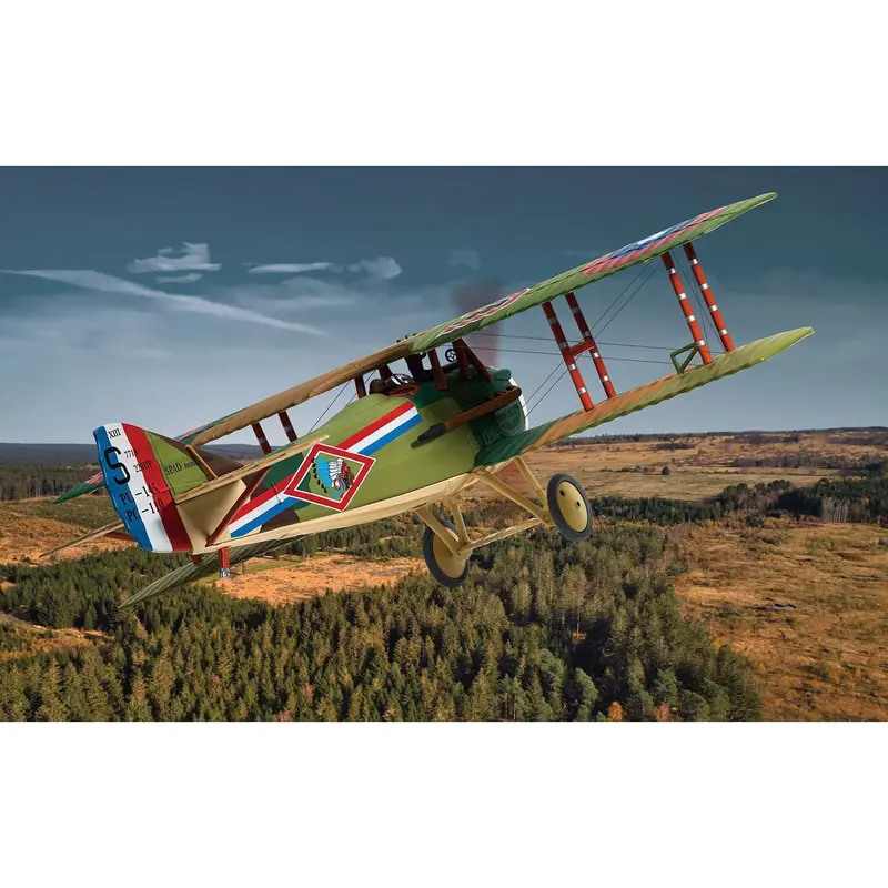 SPAD S.XIII Aircraft "Captain Robert Soubiran 103rd Aero Squadron USAS Foucaucourt Aerodrome France" (1918) United States Army Air Service "The Aviation Archive" Series 1/48 Diecast Model by Corgi