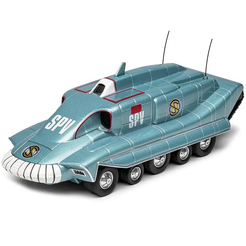 Spectrum Pursuit Vehicle (SPV) Blue Metallic "Captain Scarlet and the Mysterons" (1967-1968) TV Series Diecast Model by Corgi
