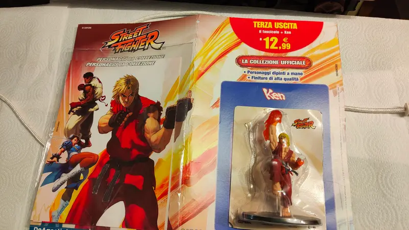 Street fighter personaggi da collezione - KEN   3°. Uscita  nuovo
