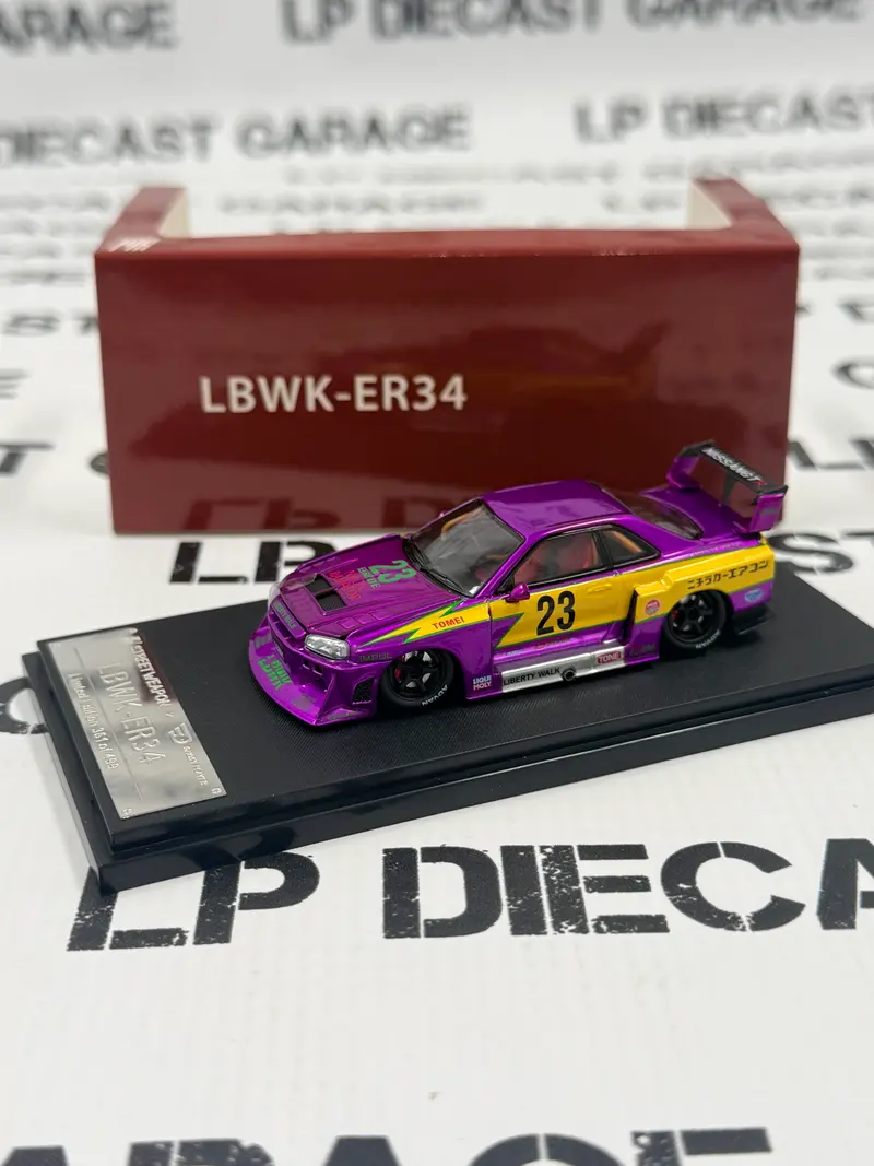 STREET WEAPON Nissan Skyline LBWK-ER34 Metallic Purple 1