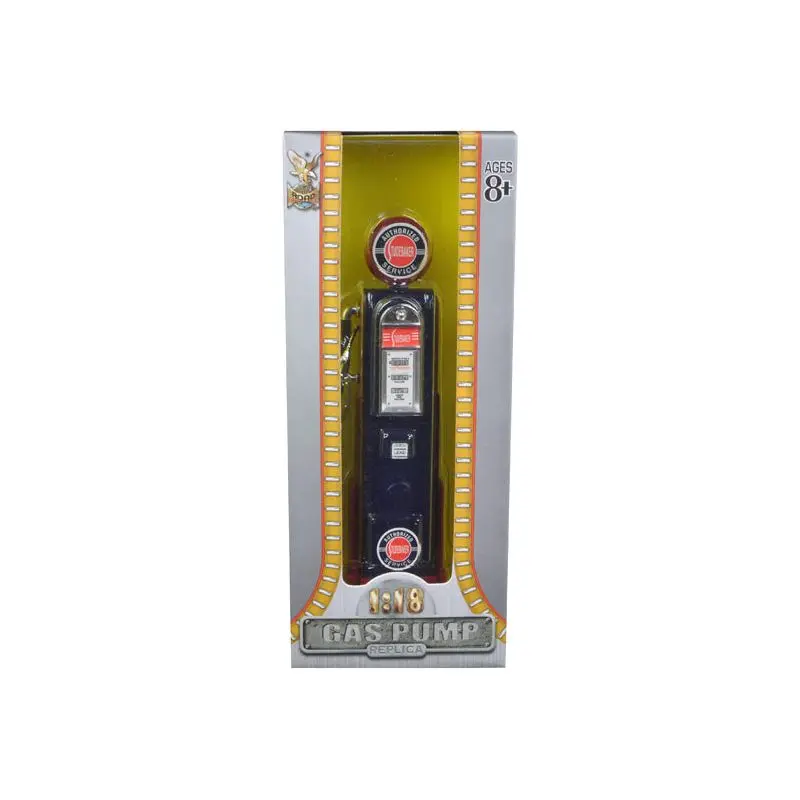 Studebaker Gasoline Vintage Gas Pump Digital 1/18 Diecast Replica by Road Signature