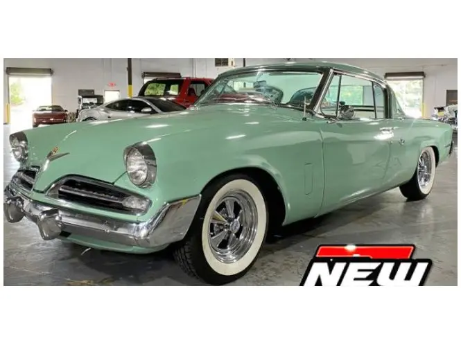 Studebaker Starliner 1953 light green 1