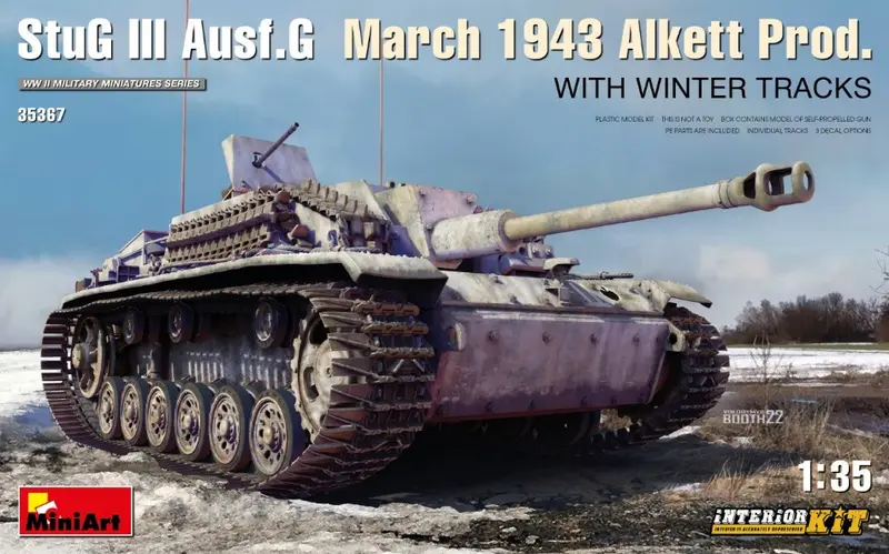 STUG III AUSF.G MARCH 1943 KIT 1