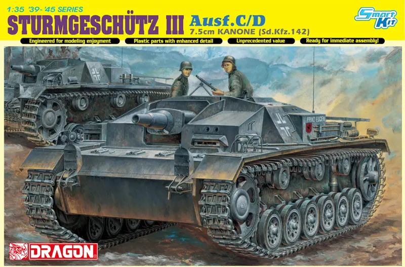 STURMGESCHUTZ 7,5 KANONE KIT 1