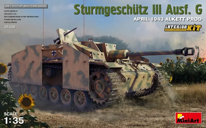STURMGESCHUTZ III AUSF.G APRIL 1943 KIT 1