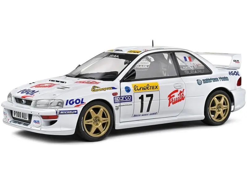 Subaru Impreza 22B B#17 Panizzi Panizzi Rallye Monte Carlo 1999 1