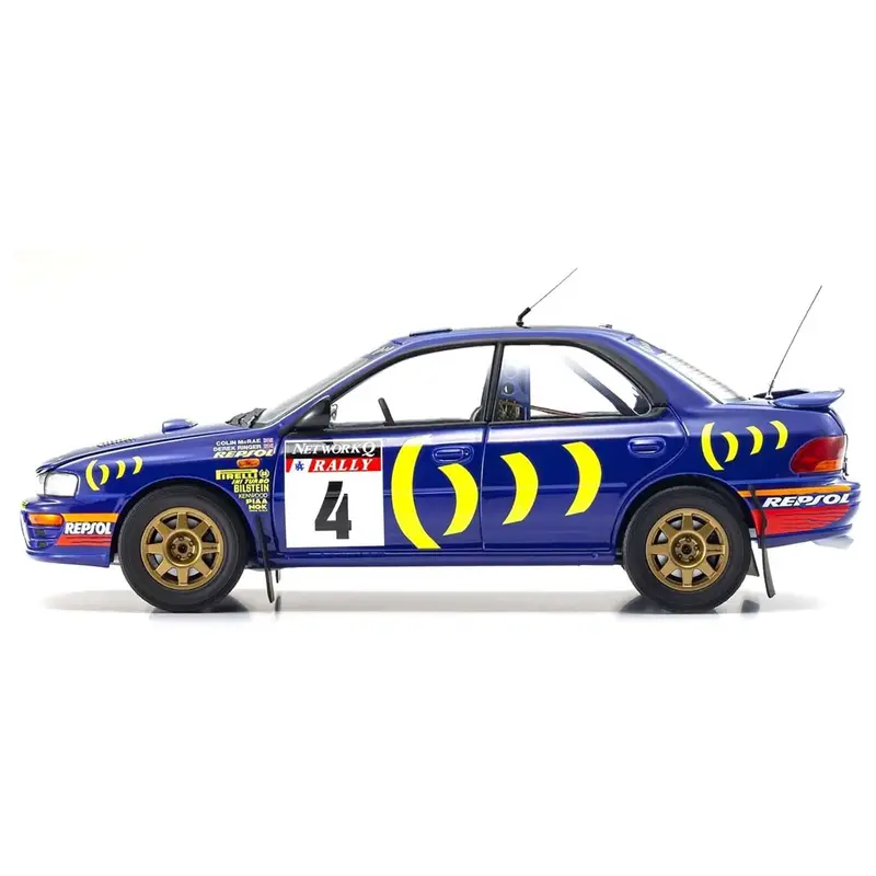 Subaru Impreza #4 Colin McRae - Derek Ringer Winner "RAC Rally" (1994) 1/18 Diecast Model Car by Kyosho