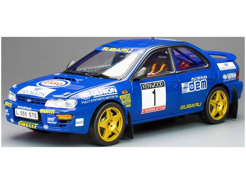 Subaru Impreza 555 #1 Colin McRae Winner Memorial Bettega 1993 (Limited 999pcs) 1