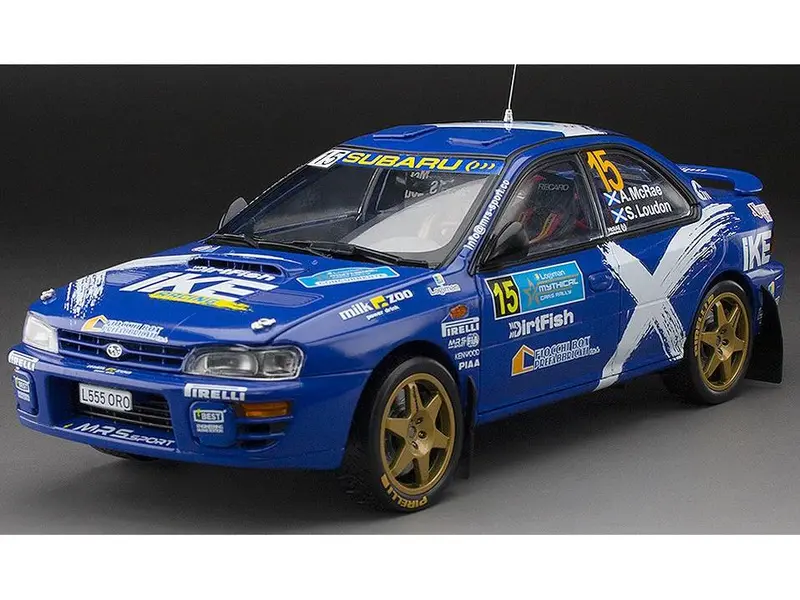 Subaru Impreza 555 #15 A.McRae/S.Loudon Logiman Mythical Cars Rally 2023 (999pcs) 1