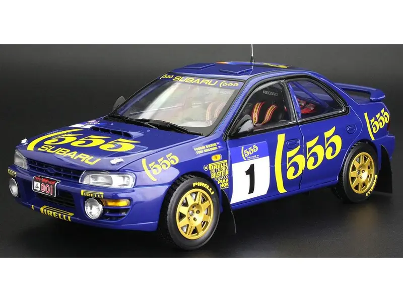 Subaru Impreza 555 #6 Burns/Reid 2nd 555 Hong Kong Beijing Rally 1994 (999pcs) 1