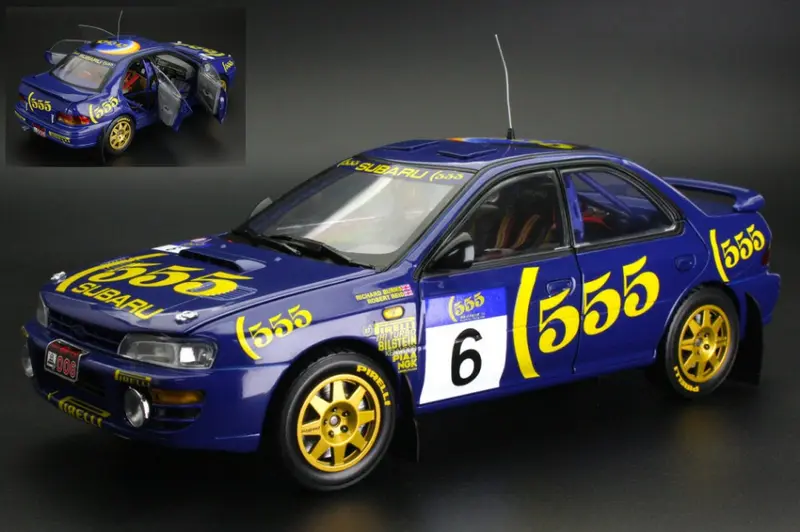 SUBARU IMPREZA 555 N.6 HK-BEJING RALLY 1994 BURNS/REID 1