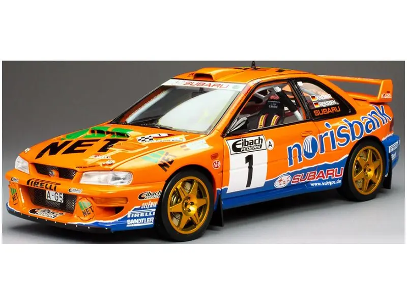 Subaru Impreza S5 WRC 97 #1 Kremer/Berssen 1st ADAC Rallye Deutschland 1999 (999pcs) 1