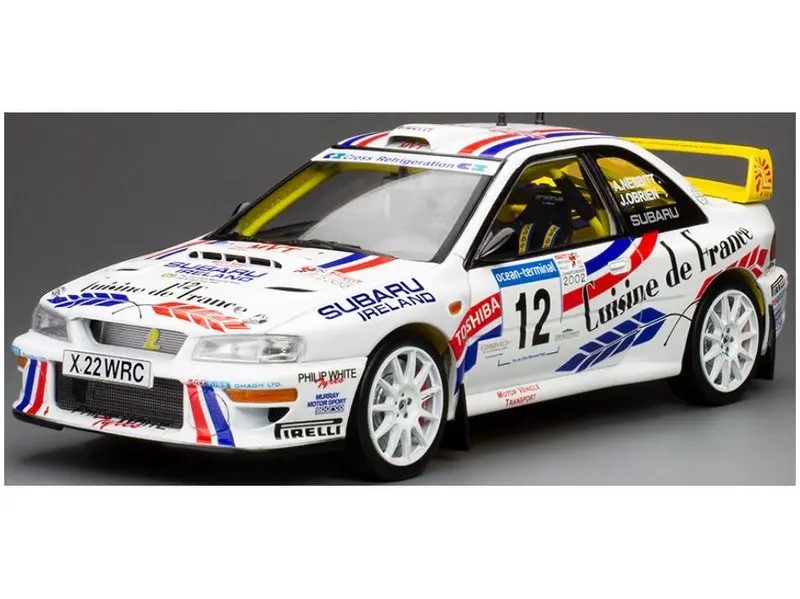Subaru Impreza S6 WRC '00 #12 Nesbitt O'Brien 1st Jim Clark Memorial Rally 2002 1