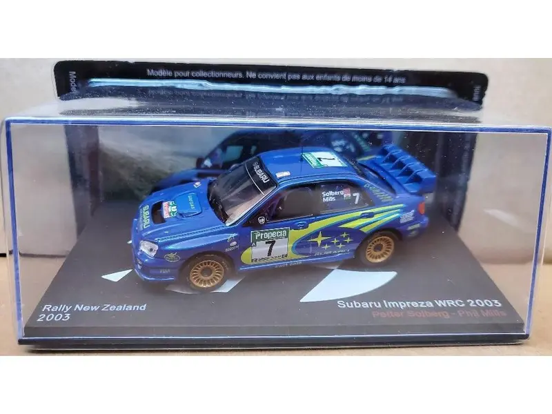 Subaru Impreza WRC Rally New Zealand 2003 1