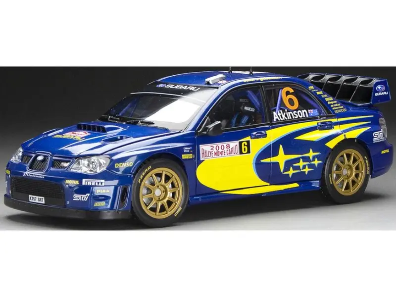 Subaru Impreza WRC07 #6 C.Atkinson/ S.Prevot 3rd Rallye Monte Carlo 2008 1