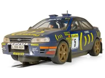 Subaru Impreza WRX 1995 Carlos Sainz in Clear Box 1