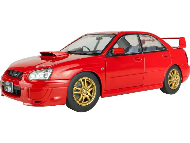 Subaru Impreza WRX STi Flame Red 2004 1