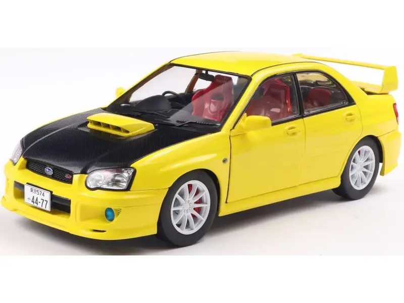 Subaru Impreza WRX STI Streetfighters2003  Yellow 1