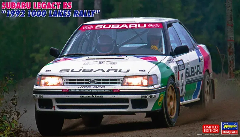 SUBARU LEGACY RS 1992 1000 LAKES RALLY KIT 1